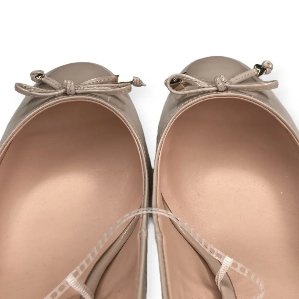 Kate Spade New York 10 Bev Bette Bow Tusk Patent Leather Block Heels - Picture 11 of 16